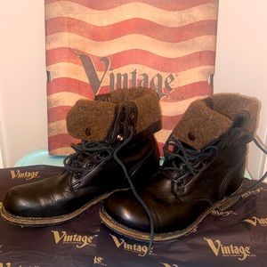 Vintage Ian Harness Boots- Size 10
